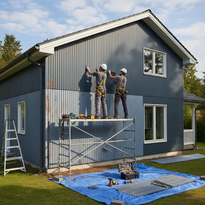 Aluminum Siding Cleaning