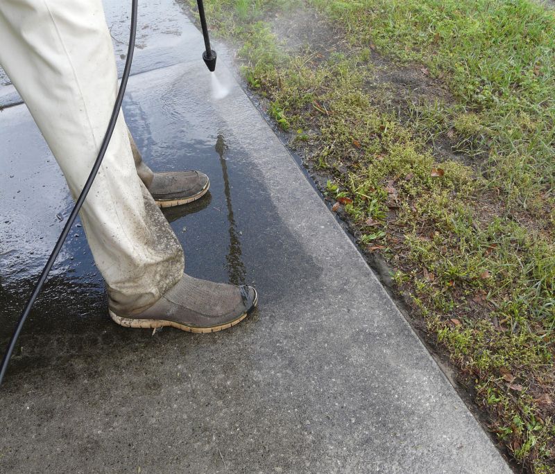 Walkway Power Washing