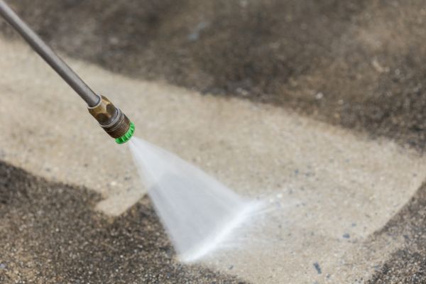 Concrete Patio Cleaning in Fayetteville