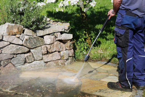 Stone Pressure Washing in Fayetteville