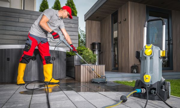 Concrete Patio Washing in Fayetteville