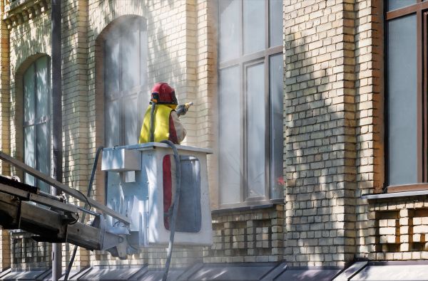 Brick Facade Cleaning in Fayetteville