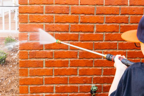 Wall Pressure Washing in Fayetteville