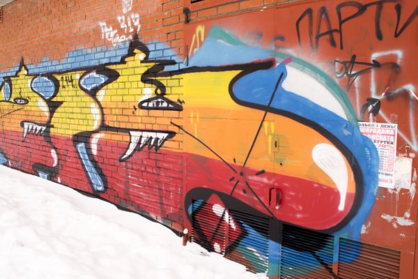 Brick Graffiti Removal in Fayetteville